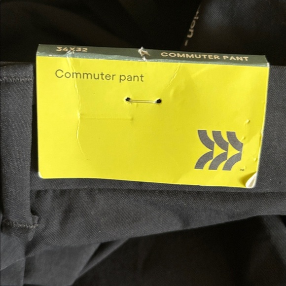 All In Motion Men’s Black Commuter Pants Sz 34X32 Casual Mid Weight Stretch NWT - Picture 5 of 7